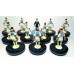 Subbuteo Andrew Table Soccer Argentina 2022 World Cup Winners Team on Classic Hasbro Bases